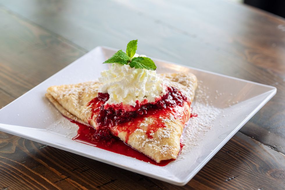 Coco Crepes Upper Kirby white chocolate raspberry