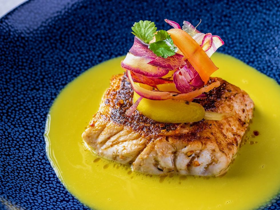 Cocody blackened snapper