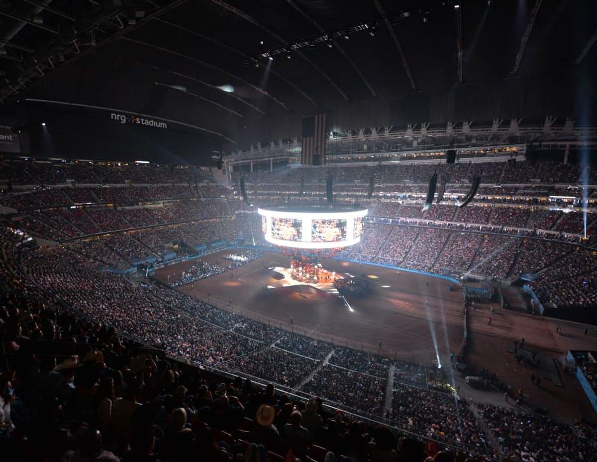 More than 70,000 fans packed NRG. - CultureMap Houston