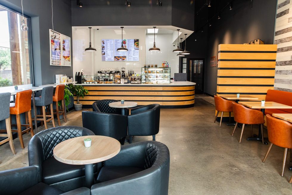 Coffee Felllows Energy Corridor interior