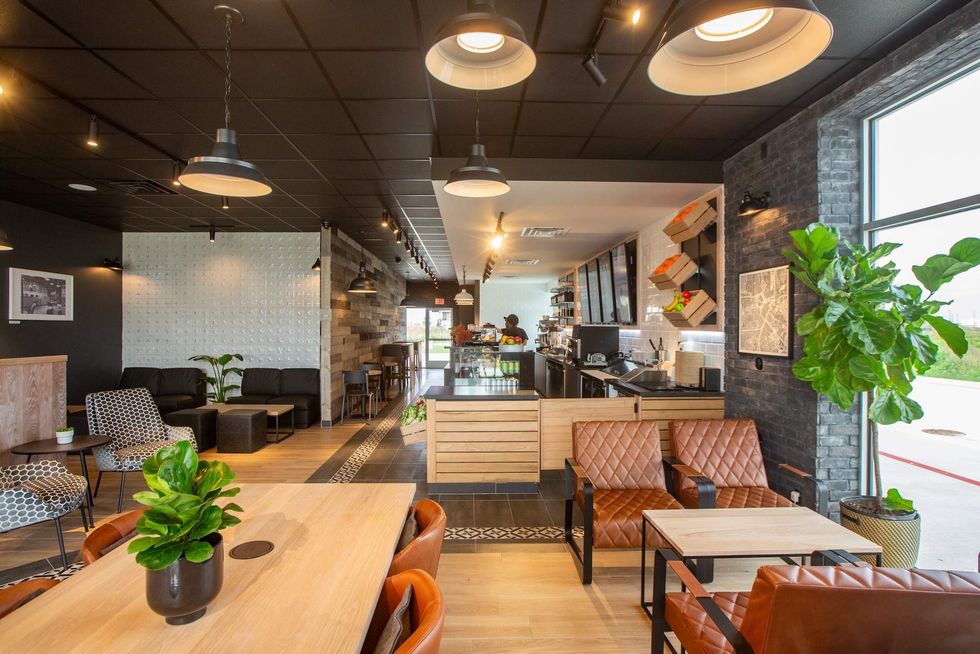 Coffee Fellows Katy interior