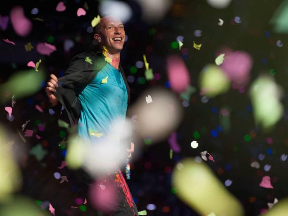 Coldplay, Chris Martin, Toyota Center, June 2012