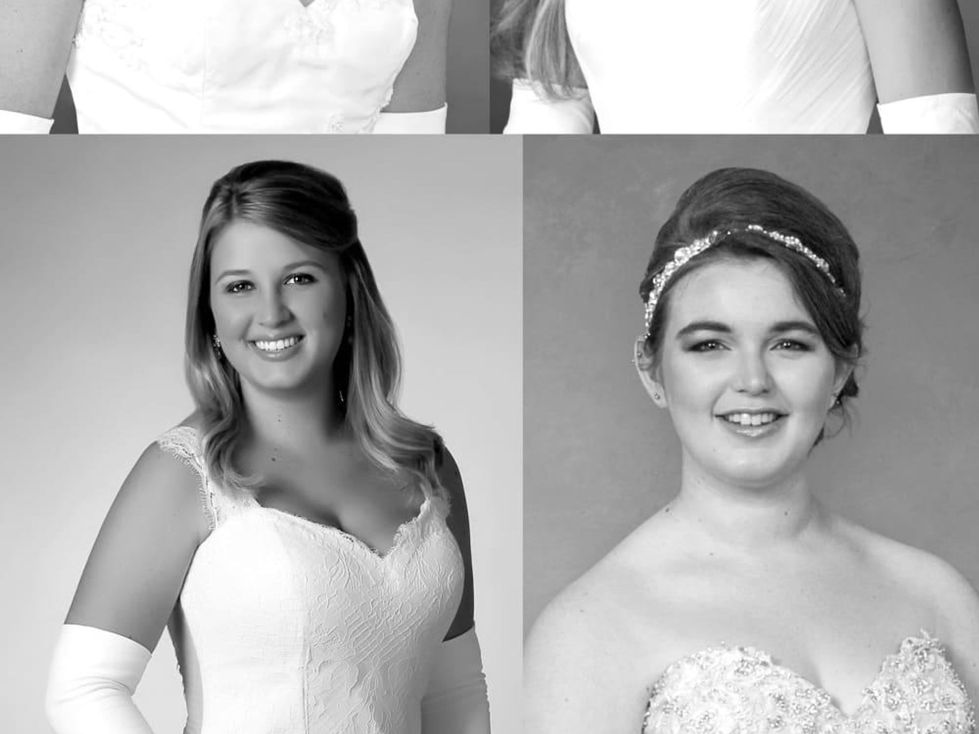 Collage of Houstonians at International Debutante Ball