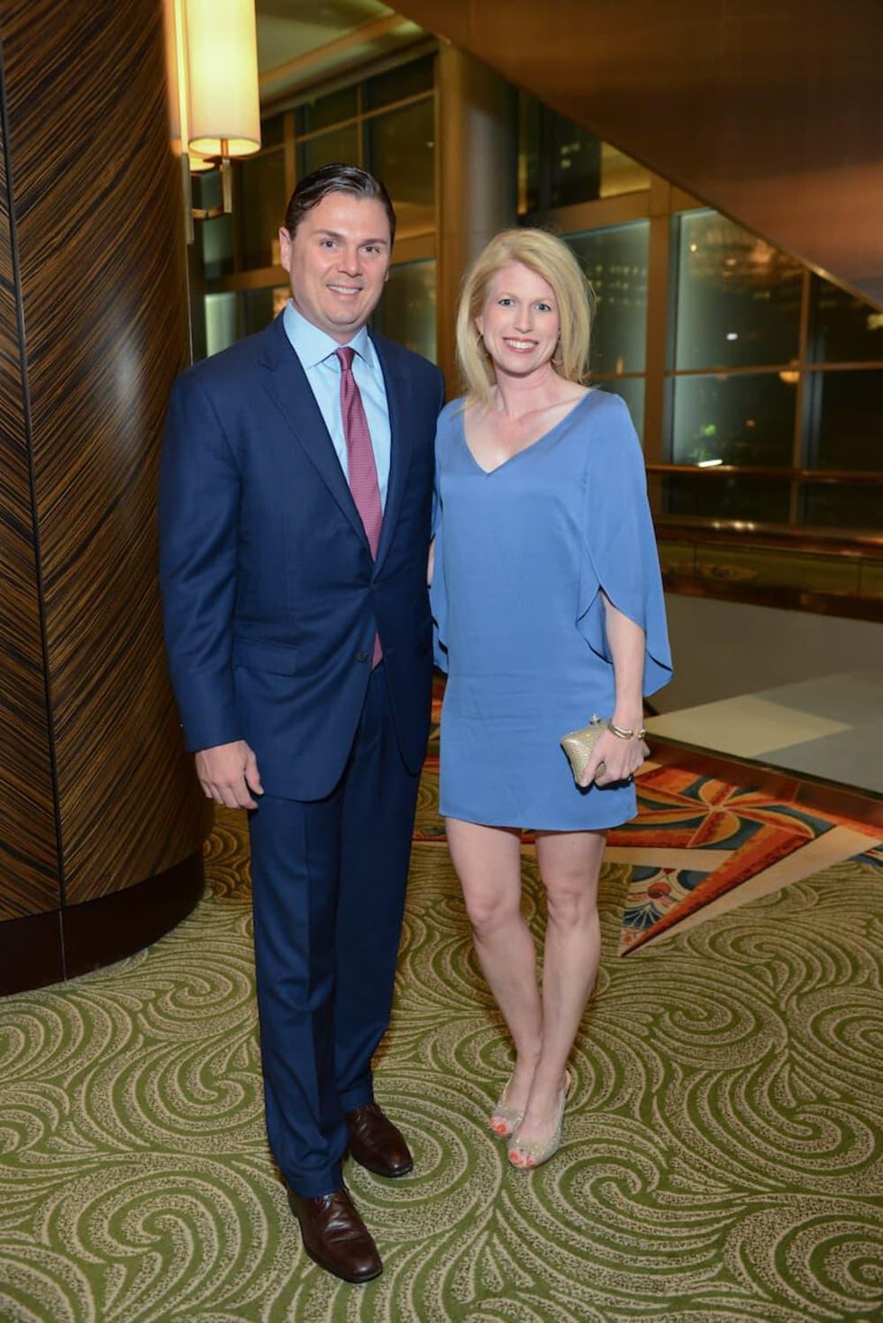 Collin and Jacquelyn Cox at UTHealth Constellation Gala