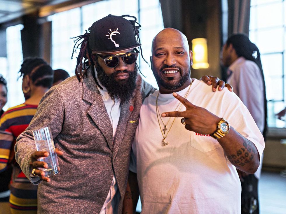 Coltrane Curtis and Bun B Tanqueray Trunk Show