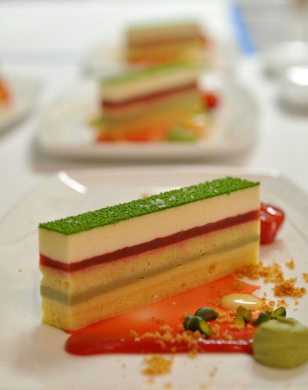 Common Bond pistachio cake