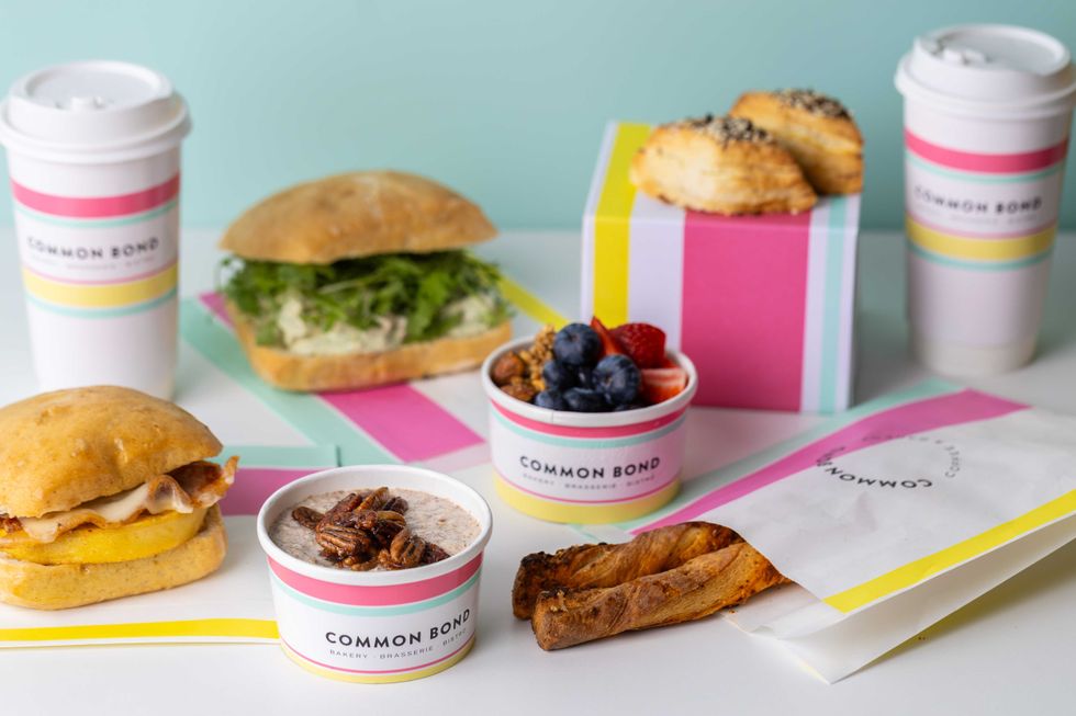Common Bond spring food spread