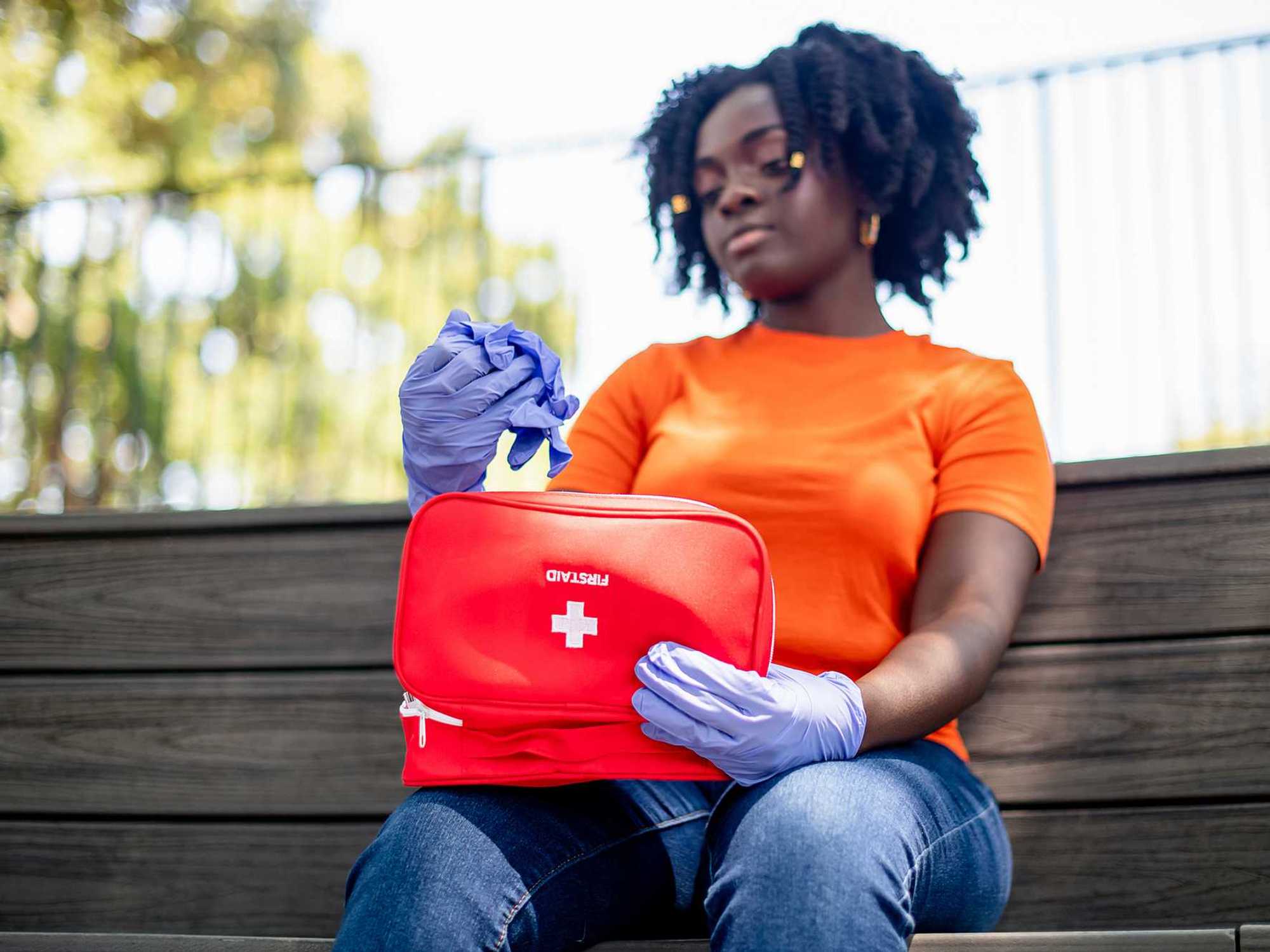 Community Service Bag packing