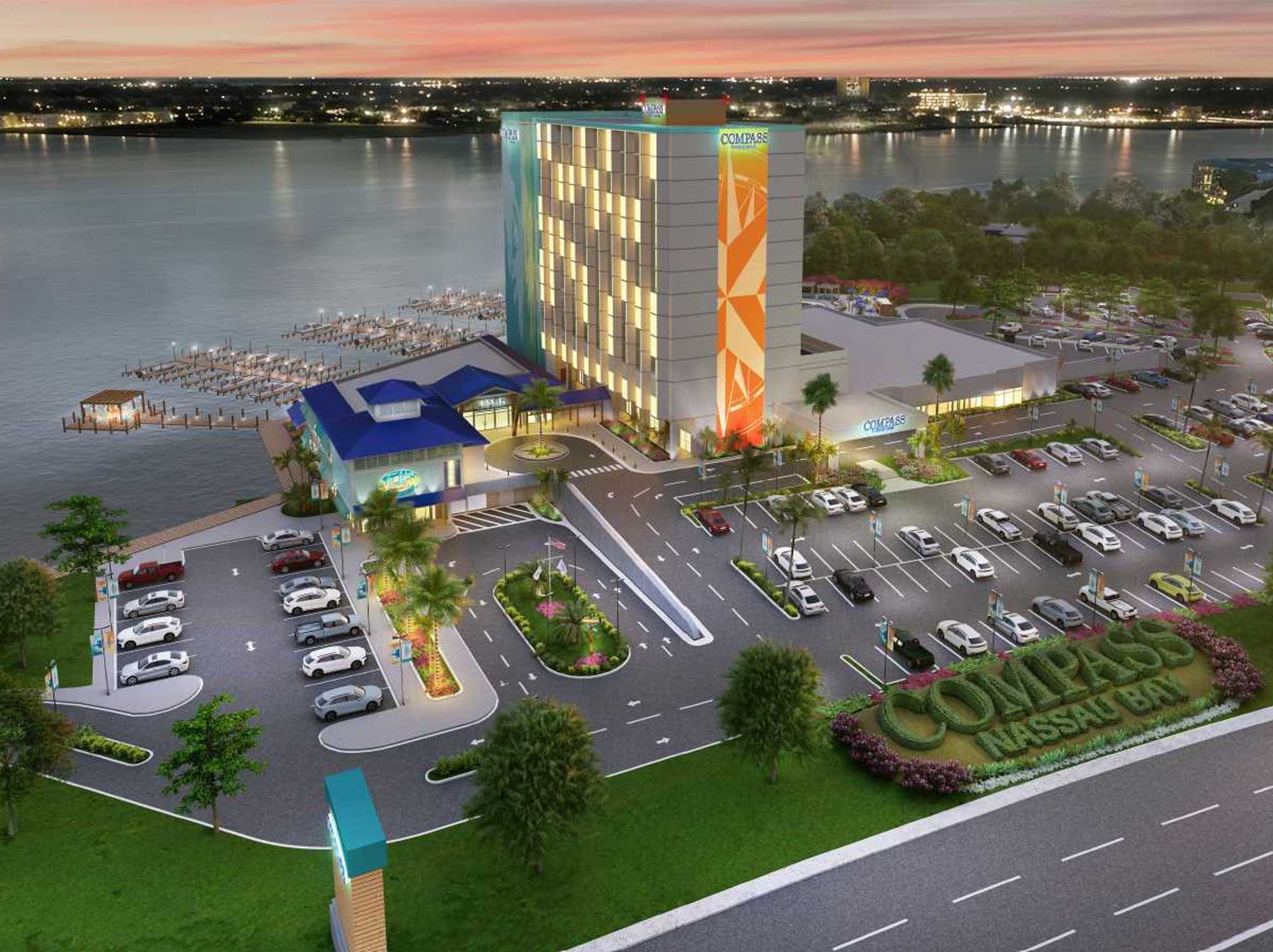 Compass Hotel by Margaritaville Nassau Bay rendering