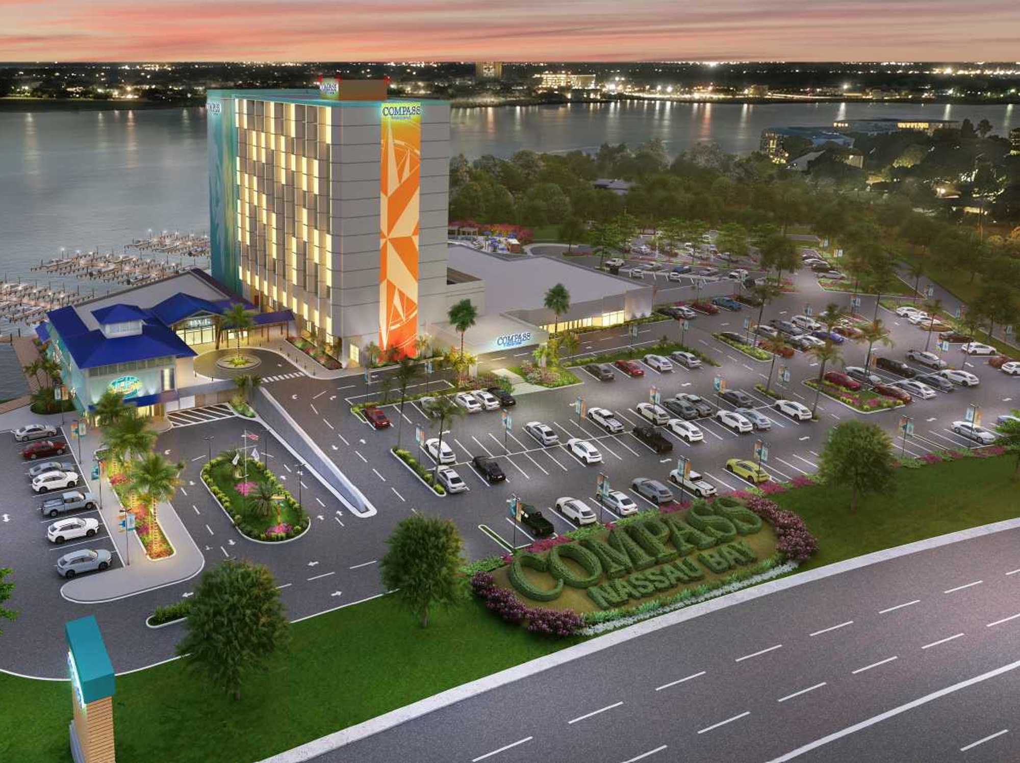 Compass Hotel by Margaritaville Nassau Bay rendering