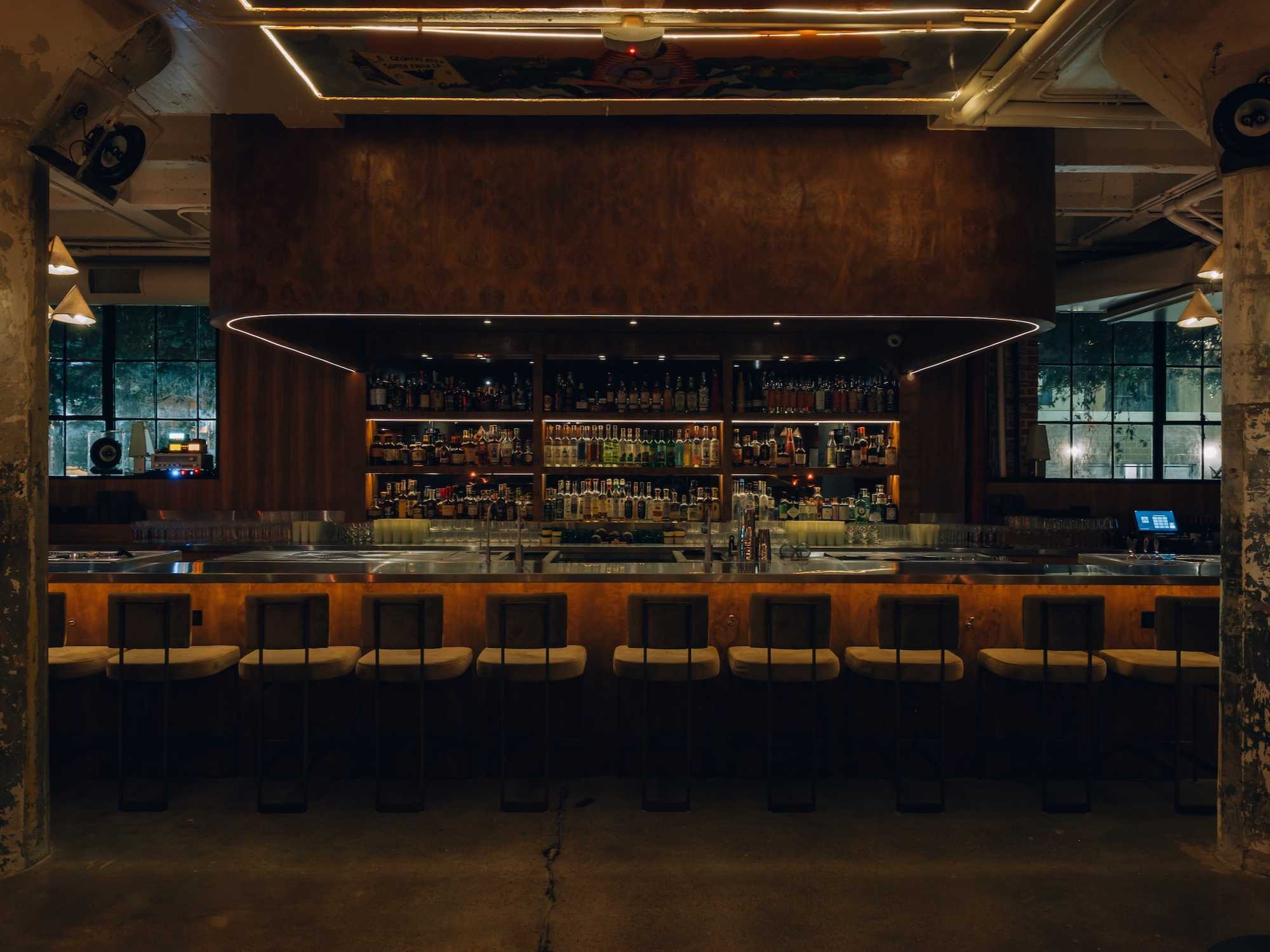 Concrete Rose interior