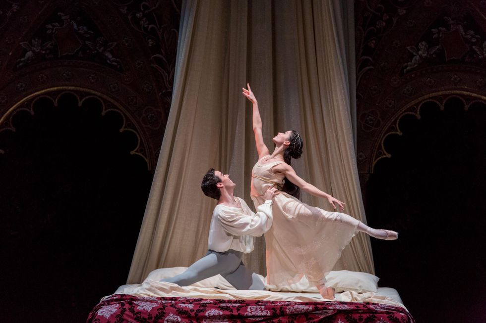 Connor Walsh and Karina Gonzalez Houston Ballet Romeo and Juliet February 2015