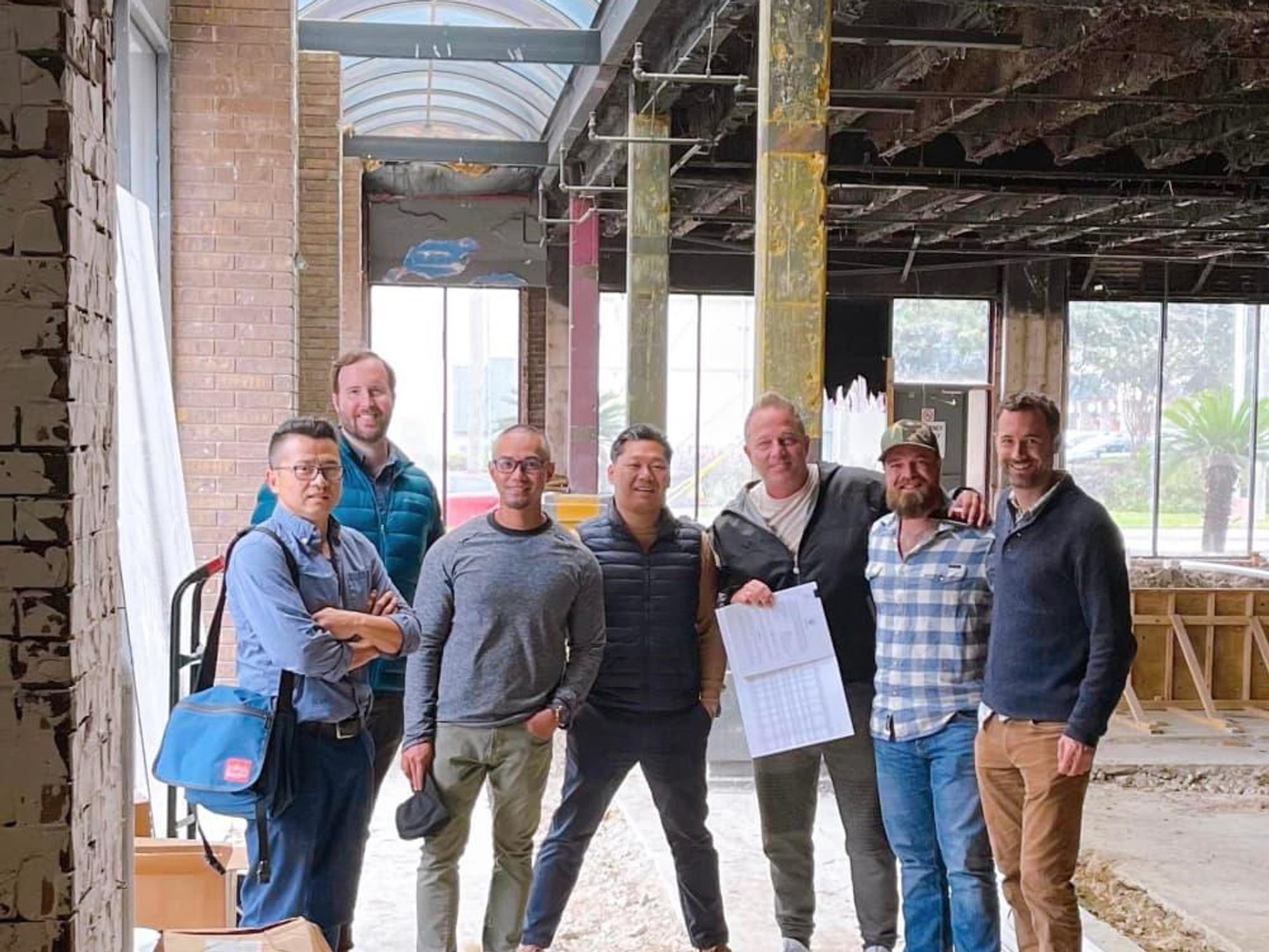 Conservatory Galleria construction