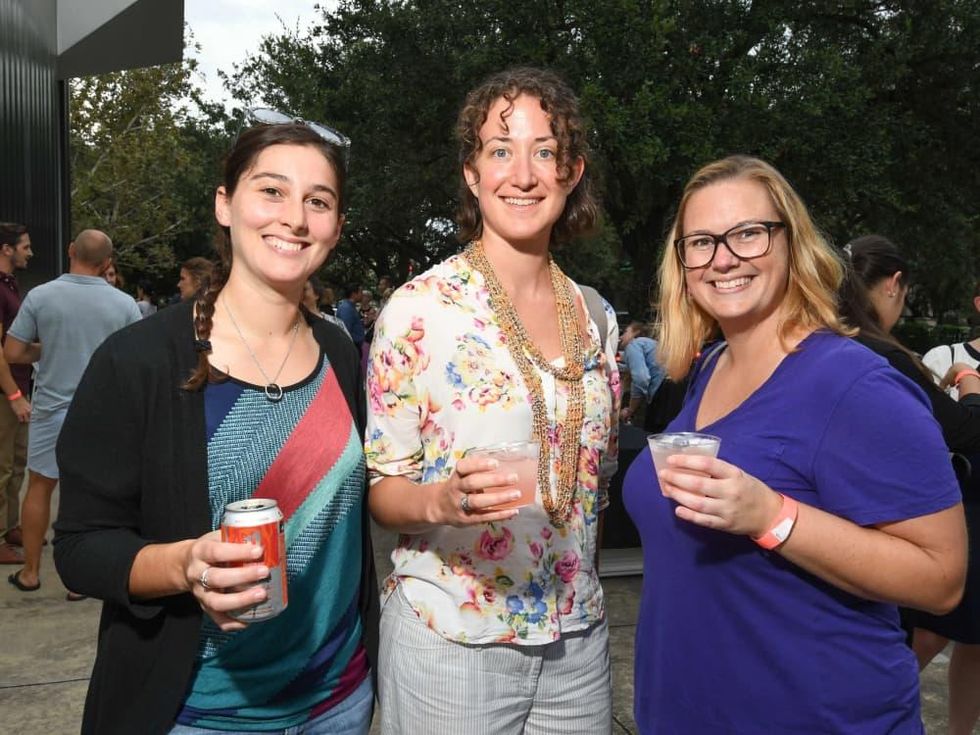 Contemporary Arts Museum YPs, 8/16, Annamarie Dober, Teri Ogg, Camille Walker