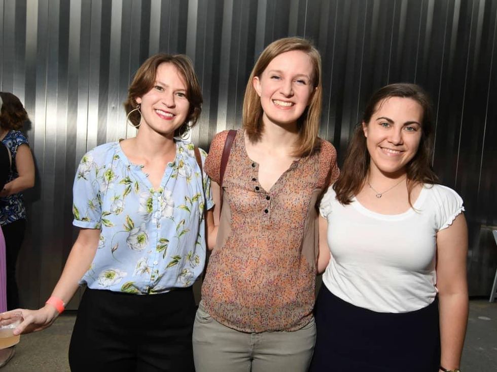 Contemporary Arts Museum YPs, 8/16, Travis Walne, Sara CainAlicia Staszyc, Rebecca Loftis, Katherine Sandhop