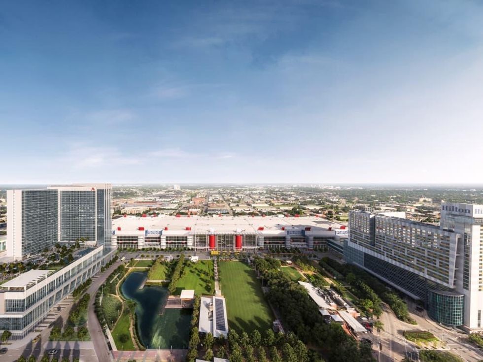 Convention District view rendering