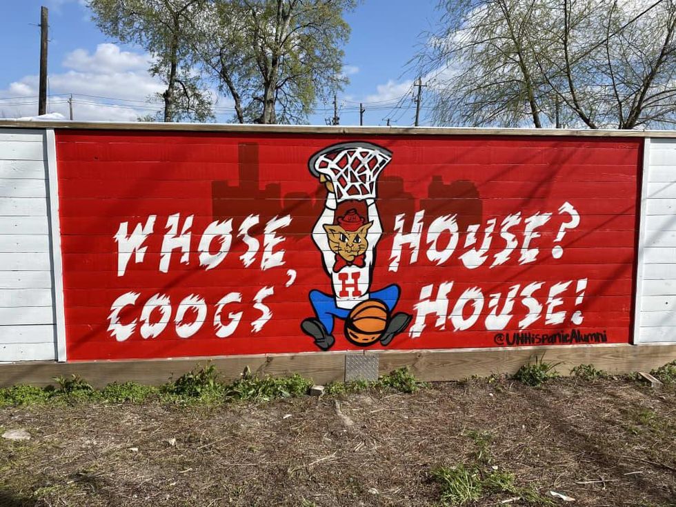 Coogs House mural East End Backyard