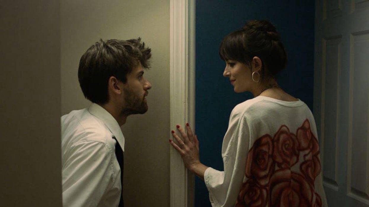 Cooper Raiff and Dakota Johnson in Cha Cha Real Smooth.