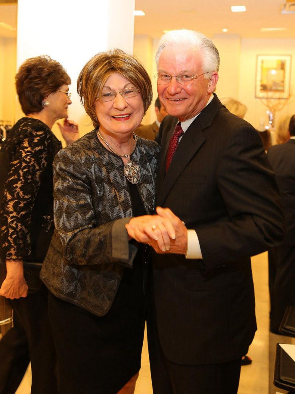 Cora Sue and Harry Mach at the Winter Ball kick-off event