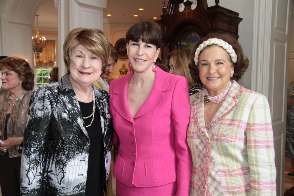 Cora Sue Mach, Shelby Hodge, Joanne Crassas, Crohn's & Colitis luncheon, March 2014