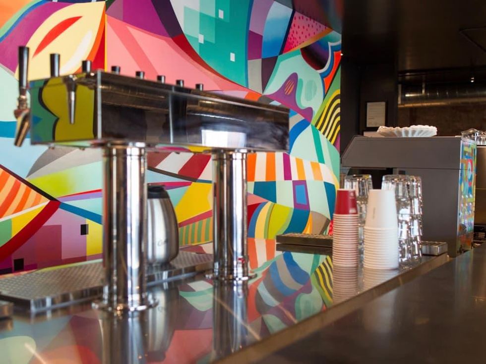 Coral Sword beer taps