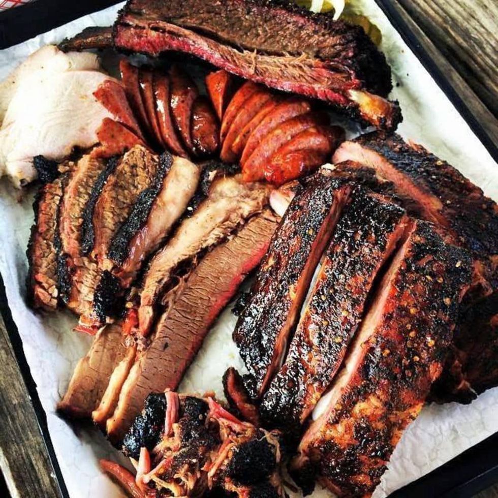 CorkScrew BBQ meat plate