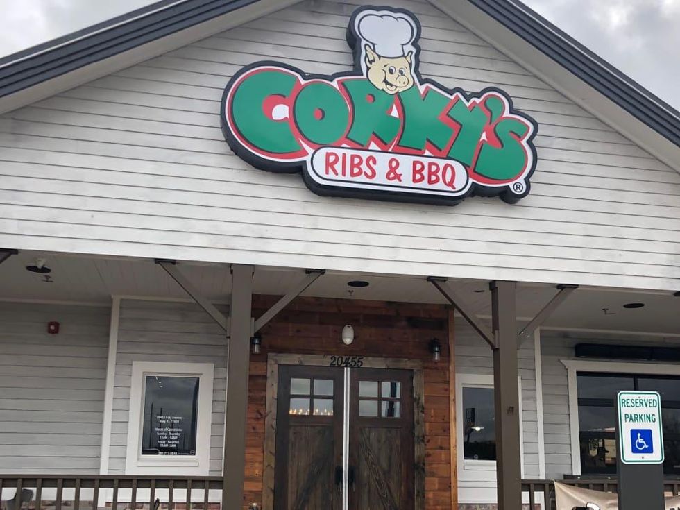 Corky's BBQ exterior