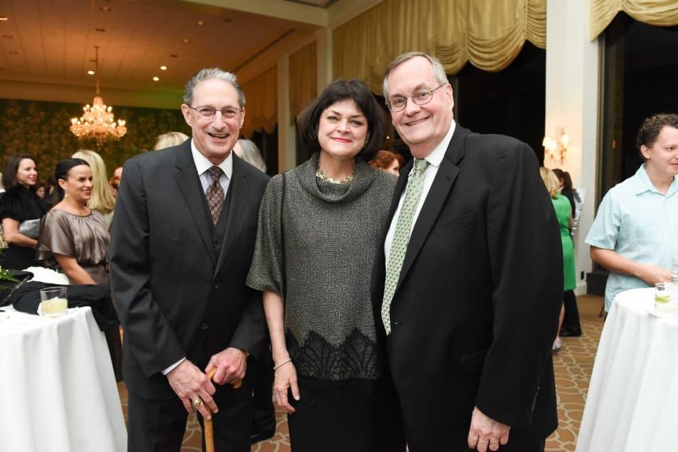 Cornerstone Dinner, Feb. 2016, Jeff Bricker, Cindy Burns, Larry Burns
