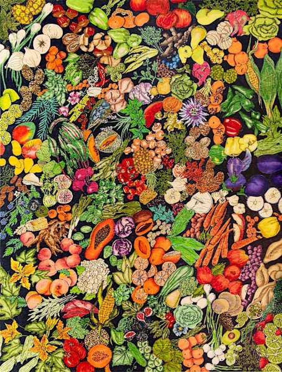 Cornucopia' by \u200bAlessandra Albin of Serrano Gallery