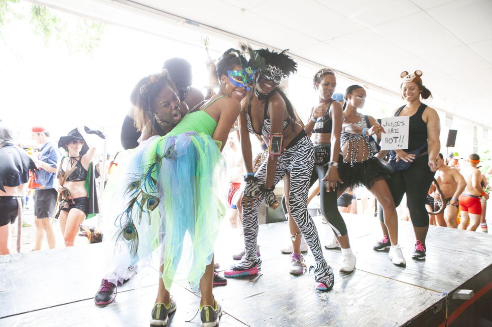 Costume contest Hot Undies Run Wild Wild Unders June 2014