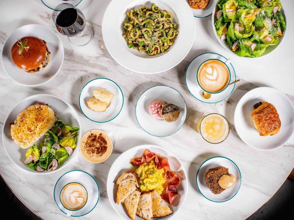 Coterie Adam Dorris food spread