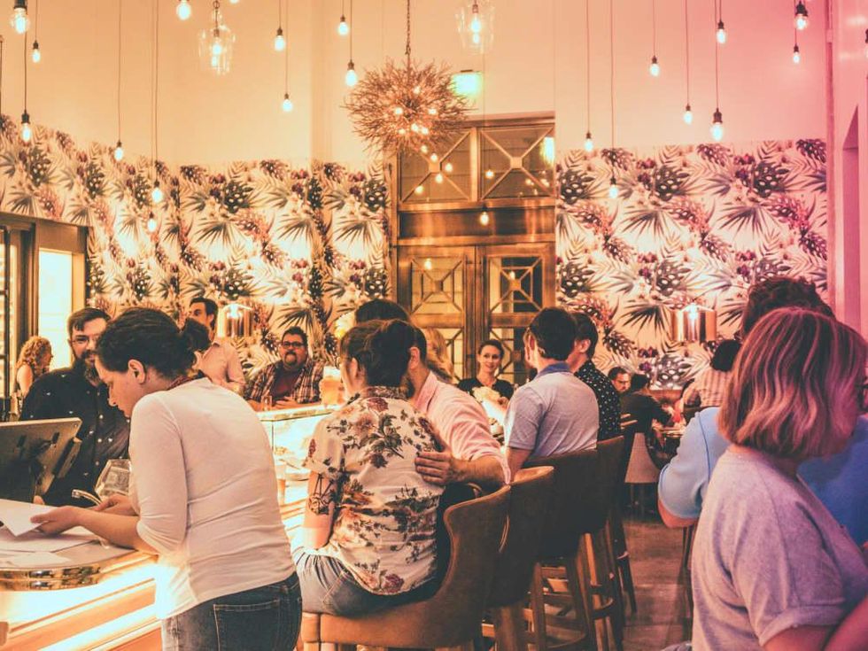 Coterie crowd interior