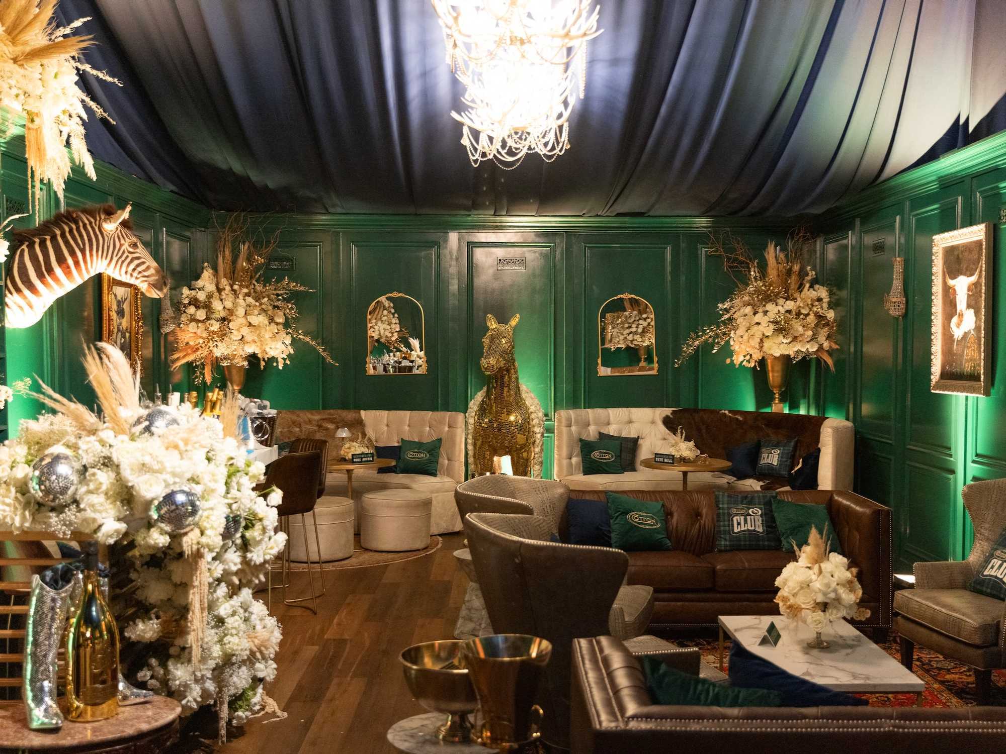 Cotton Q Club rodeo tent 2026