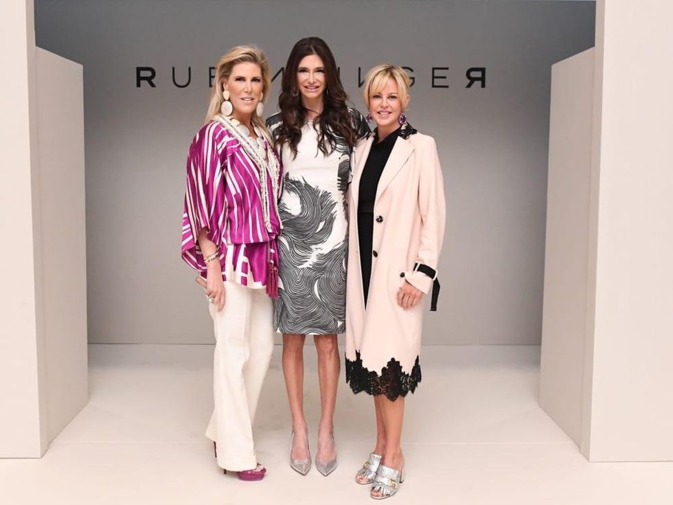 Courtney Hopson, Melissa Mafrige Mithoff and Elizabeth Petersen at Passion for Fashion luncheon