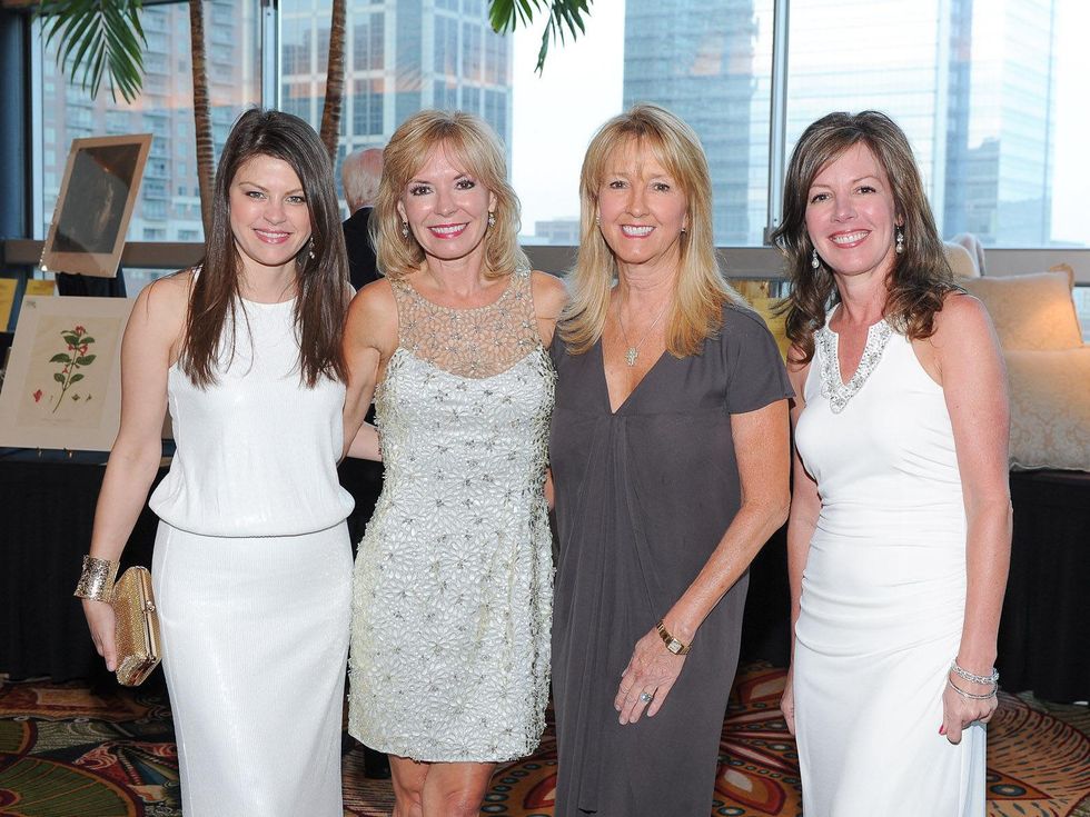 Covenant House gala, March 2013, Amanda Crump, Cheryl Boblitt, Mary Eads, June Reeder