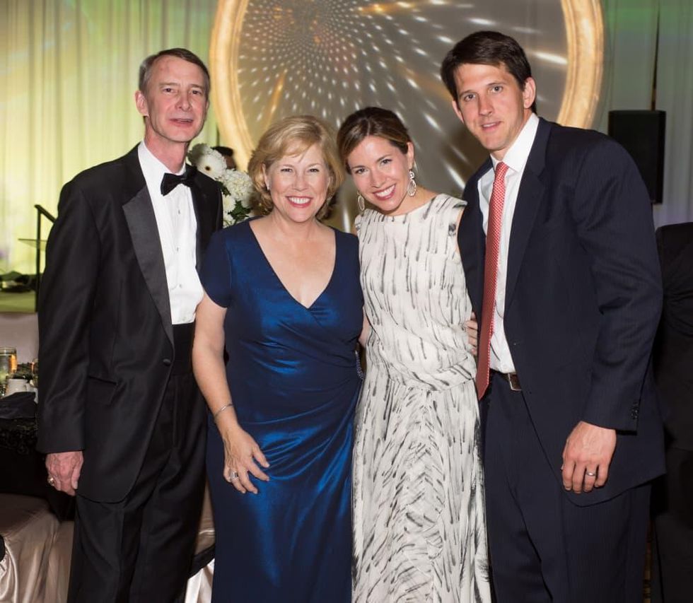 Covenant House Gala, March 2016, Brett Hamilton, Anne Hamilton, Dominique Sage, Hunter Sage