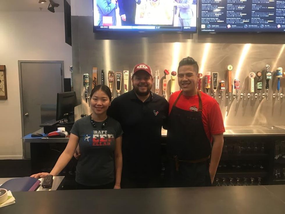 Craft Beer Cellar Mary Steve Labac Tony Nguyen Wokker