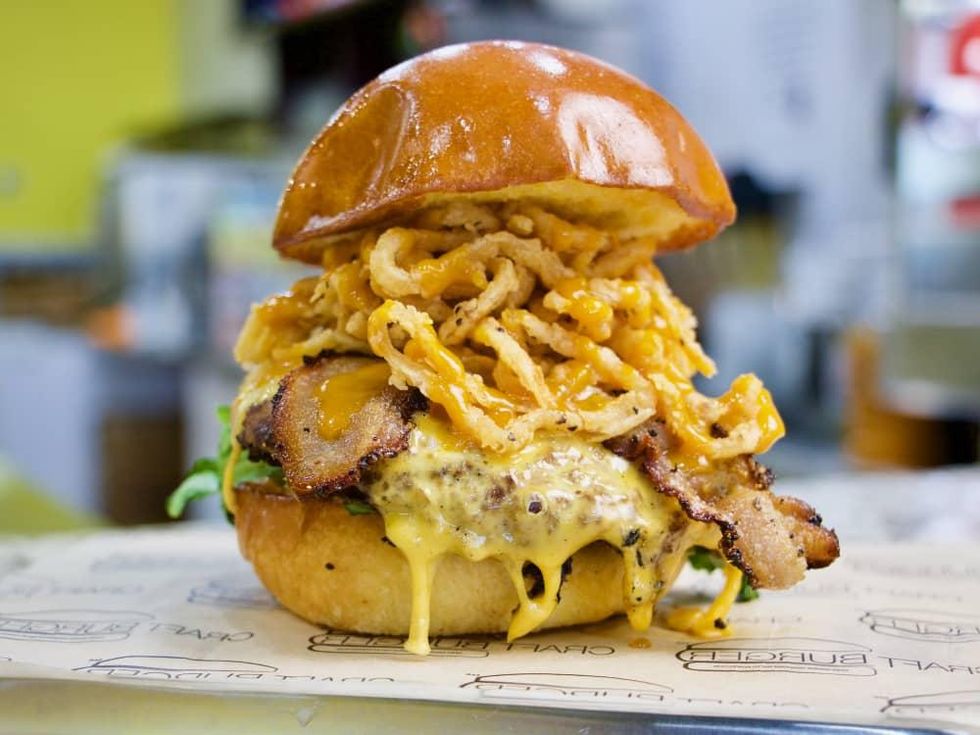 Craft Burger Katy cheeseburger