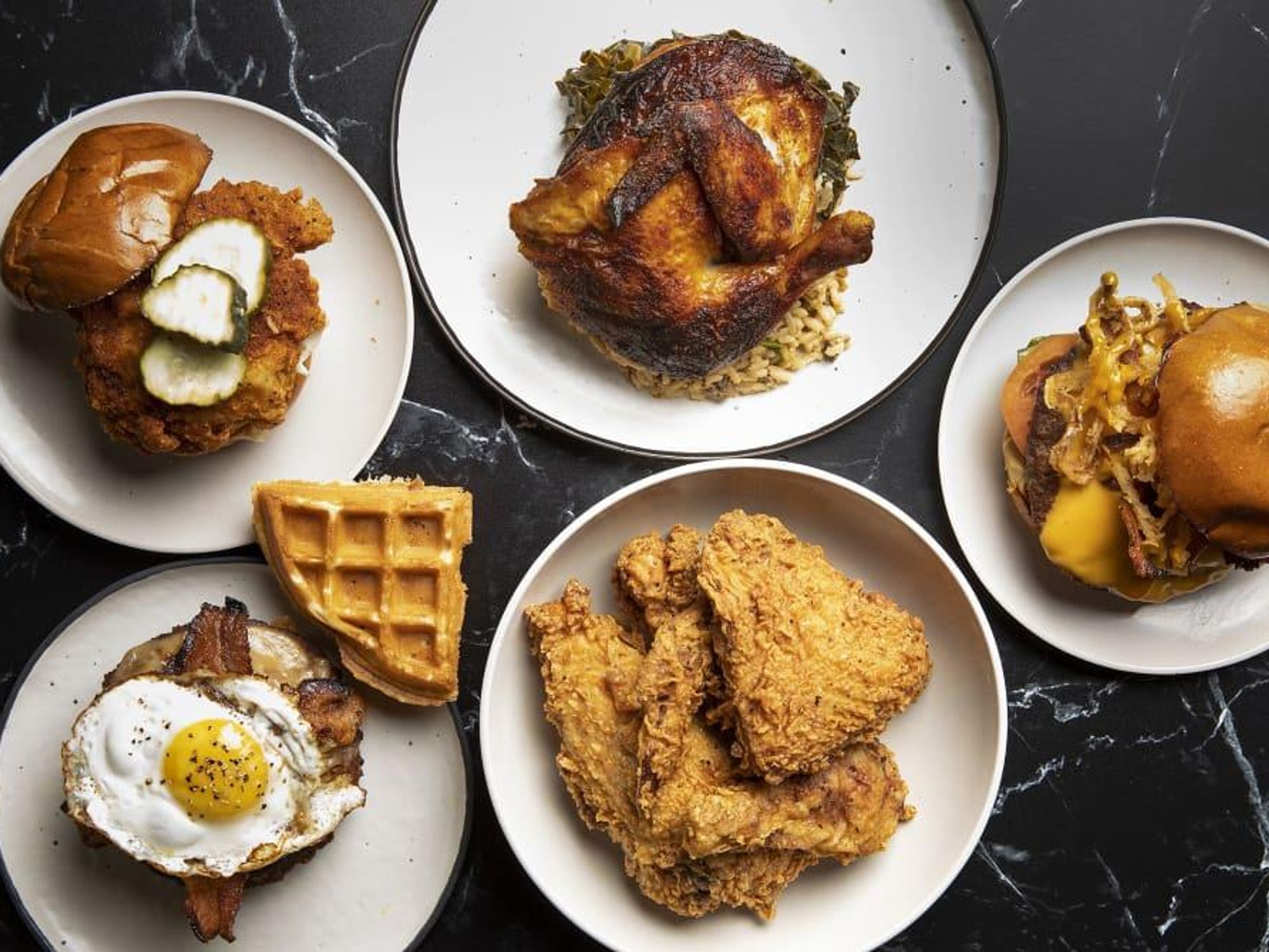 Craft Burger Pecking Order spread