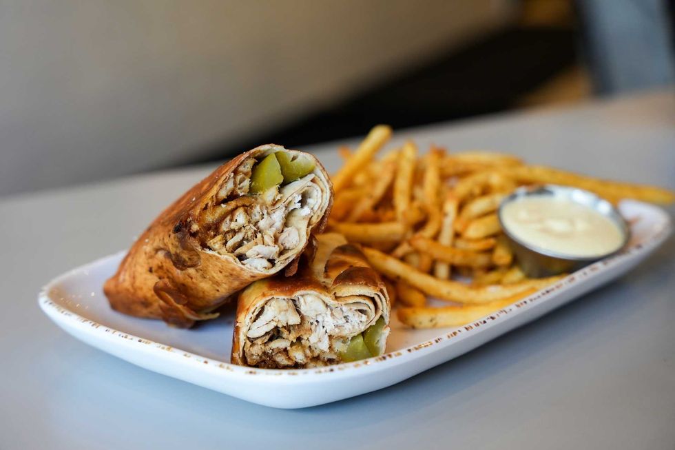 Craft Pita crispy chicken shawarma