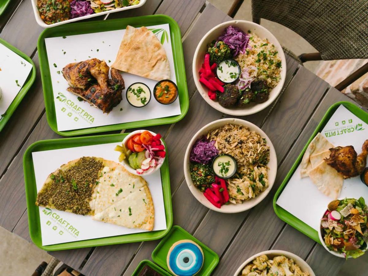 Craft Pita serves Lebanese food in a "fine casual" setting