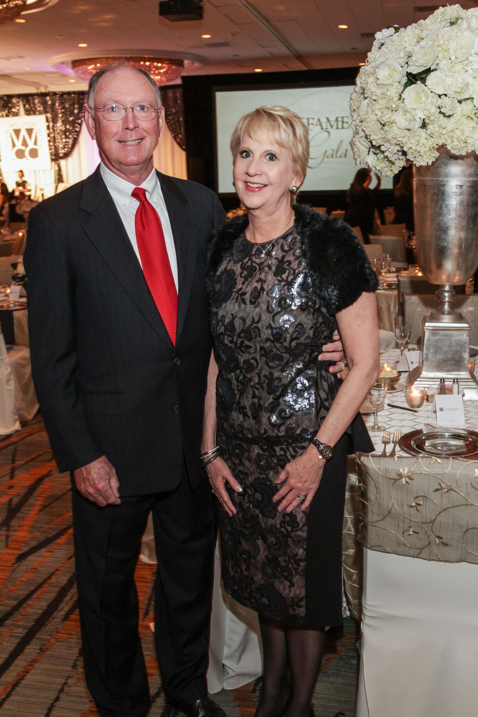 Craig and Chris LaFollette at the Women's Chamber of Commerce Hall of Fame Gala December 2014
