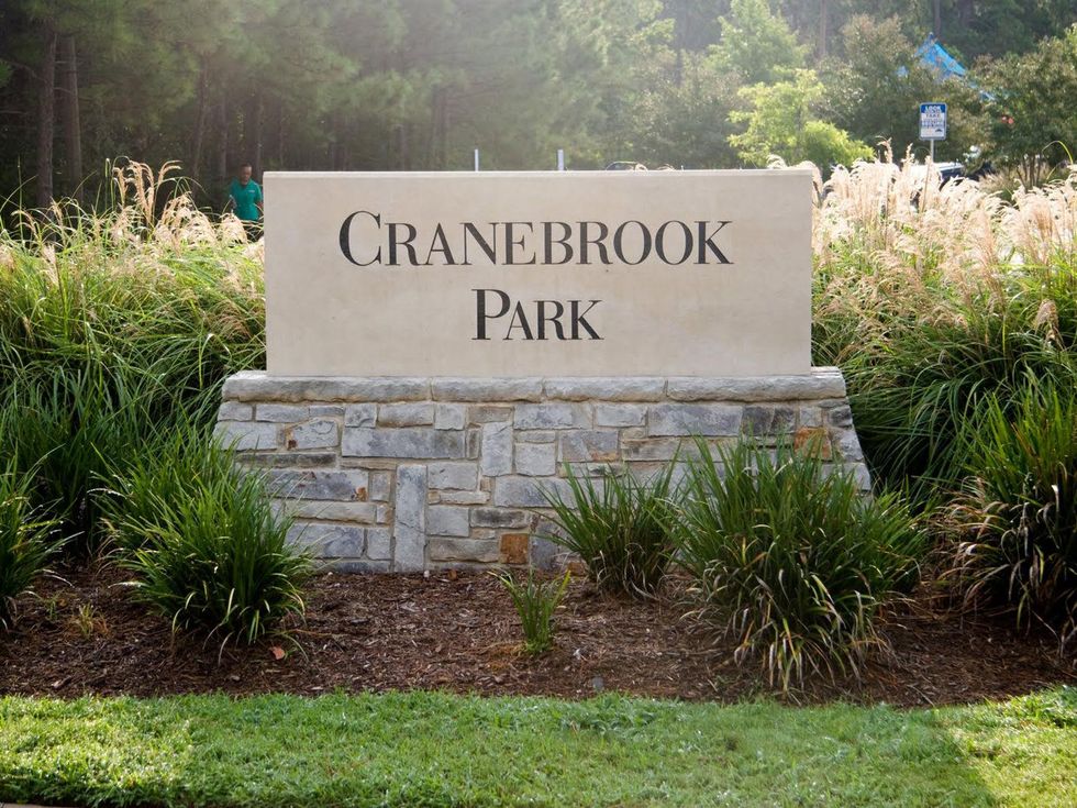 Cranebrook Park sign