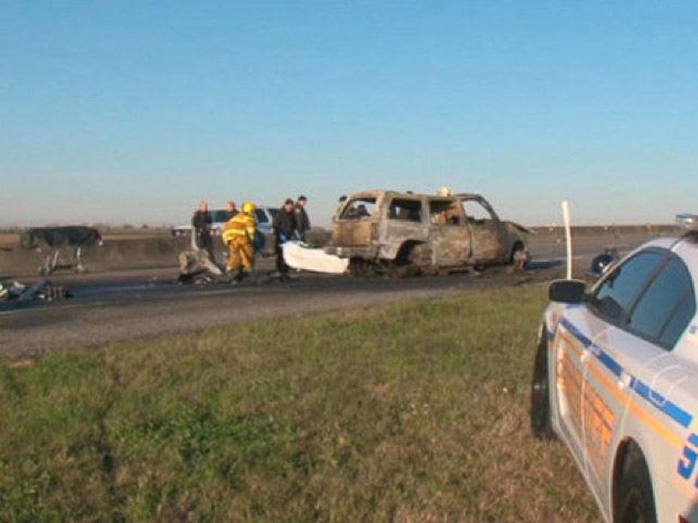 crash, A&M cadets, Highway 290