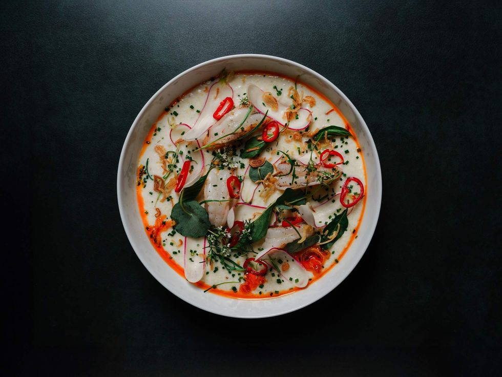 Credence restaurant shrimp and grits