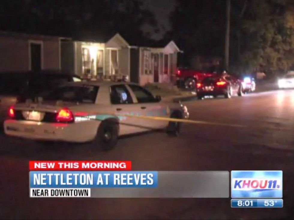 crime scene police cars rapper shot during video filming