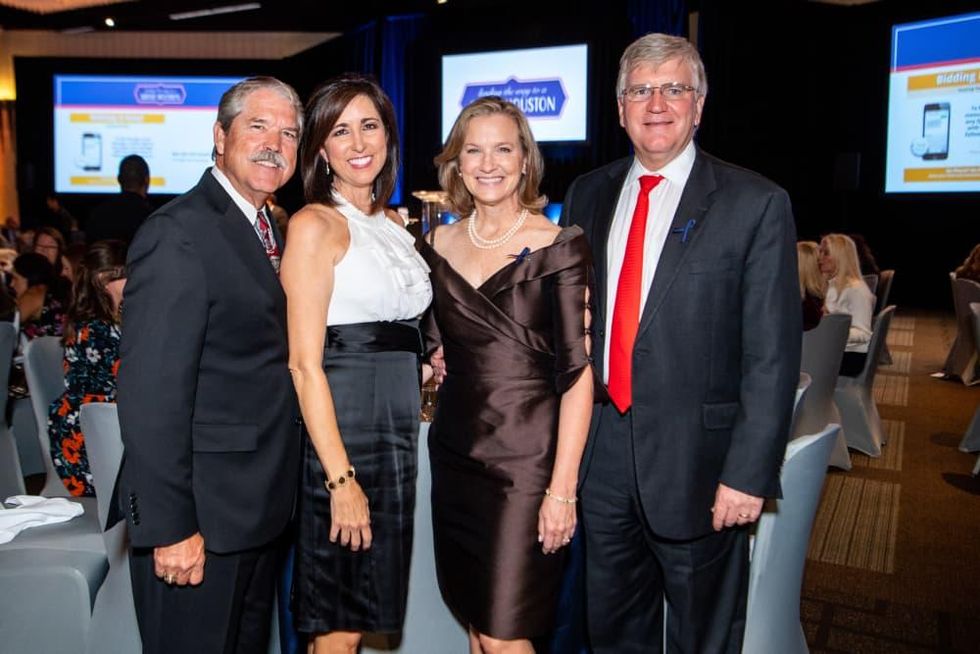 Crime Stoppers Gala 2019 Larry Taylor, Kerri Taylor, Amber Gray, Cary Gray