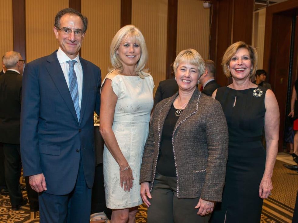 Crime Stoppers Gala Henry Florsheim, Rebecca Campbell, Mayor Annise Parker, Doe Florsheim
