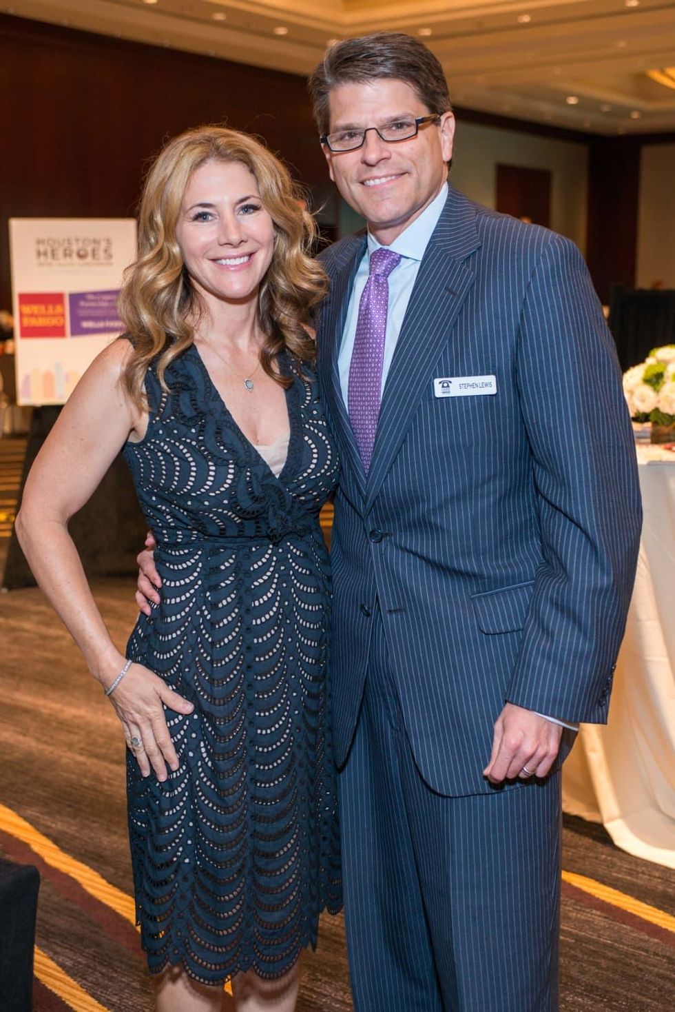 Crime Stoppers luncheon, 6/16 Allison Lewis, Stephen Lewis