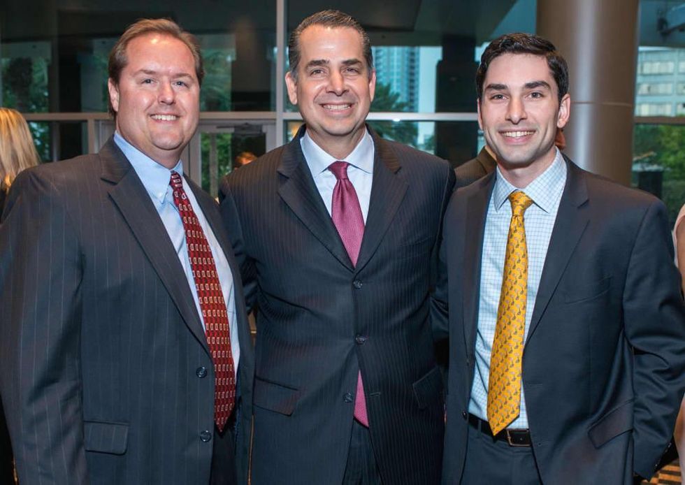 Crime Stoppers luncheon, 6/16 Bob Meehan, Ricardo Nazario, Alejandro Nazarioi